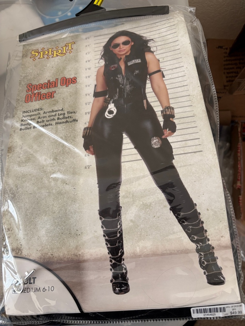 Spirt Halloween special ops police costume